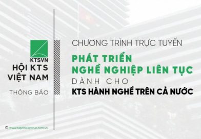 Chương trình đào tạo phát triển nghề nghiệp liên tục CPD số 4-2024: “Vật lý kiến trúc và các vấn đề an sinh xã hội trong kiến trúc”