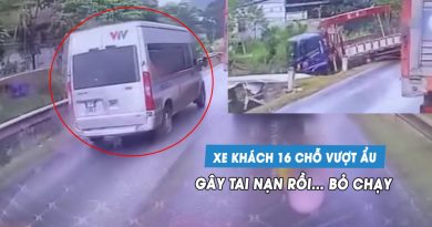 Cần phạt nghiêm tài xế lái xe khách vượt ẩu, gây tai nạn rồi bỏ chạy