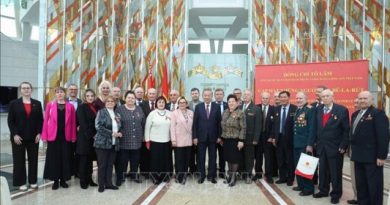 Vun đắp tình hữu nghị Việt Nam-Belarus ngày càng bền chặt