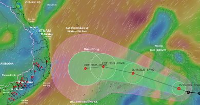Hôm nay áp thấp nhiệt đới khả năng mạnh lên thành bão