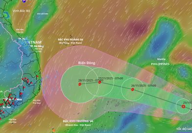 Hôm nay áp thấp nhiệt đới khả năng mạnh lên thành bão