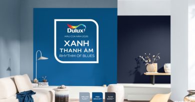 Bộ ba sắc xanh “Xanh Thanh Âm” được công bố là Màu Dulux của năm 2026