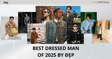 #DEPTOPLIST2025 – Top 10 sao nam thời trang nhất của năm