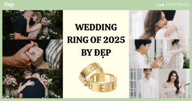 #DEPTOPLIST2025 – 10 thiết kế nhẫn cưới đẹp nhất của năm
