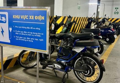 Bộ Xây dựng ‘giục’ hoàn thiện quy chuẩn đối với chung cư có lắp trụ sạc xe điện