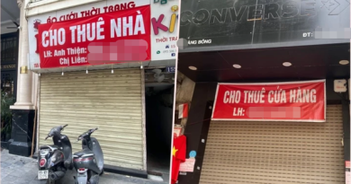 Nhà mặt phố Hà Nội ế khách thuê giữa mùa kinh doanh sôi động cuối năm