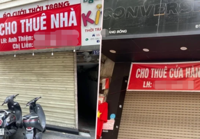 Nhà mặt phố Hà Nội ế khách thuê giữa mùa kinh doanh sôi động cuối năm