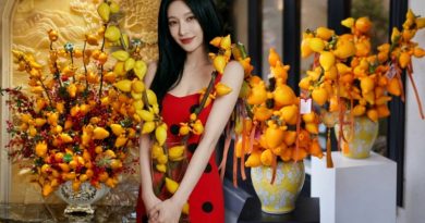 Quả vàng óng 5 múi, chưng Tết 2026 mang ý nghĩa ngũ phúc lâm môn, tiền vào như nước