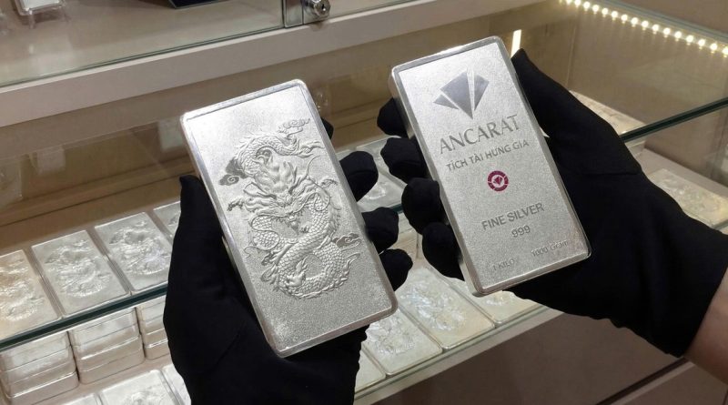 Ancarat bán bạc qua app ngân hàng BIDV