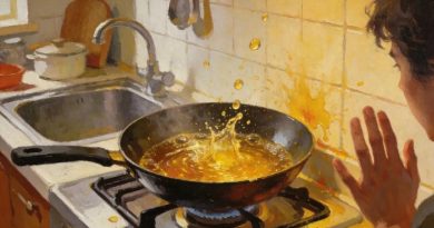 Khi nấu ăn, dầu mỡ luôn bắn tung tóe: Đây là mẹo cực hữu dụng giúp ngăn triệt để dầu mỡ bắn và làm bẩn bếp