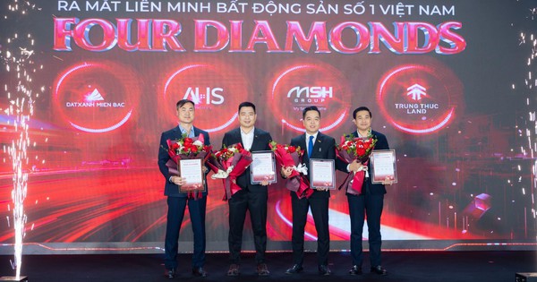 “Bộ tứ kim cương” ngành bất động sản hội tụ