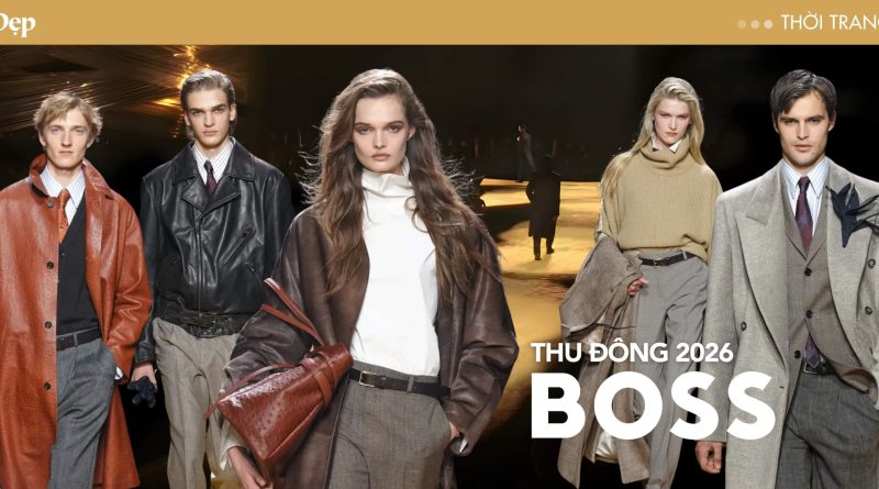 BST BOSS Thu Đông 2026: Nghệ thuật làm chủ cuộc sống