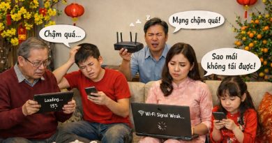 Nhà đông người ngày tết, làm sao để mạng Wi-Fi không ì ạch?