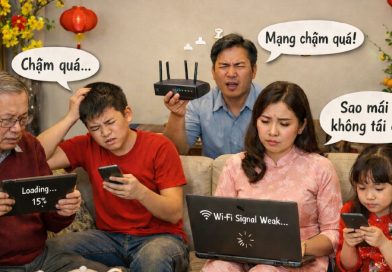 Nhà đông người ngày tết, làm sao để mạng Wi-Fi không ì ạch?