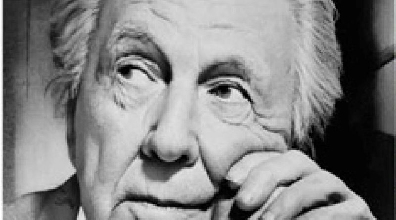 KTS Frank LLoyd Wright: “Quyển thánh kinh của tôi là thiên nhiên”