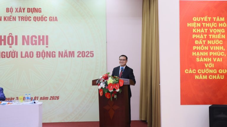 Viện Kiến trúc Quốc gia tổ chức Hội nghị Viên chức và người lao động năm 2025 – Tạp chí Kiến trúc Việt Nam