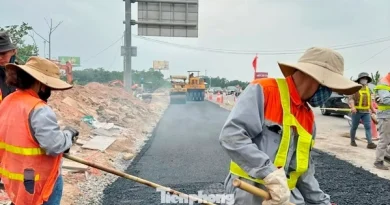 Hàng loạt công trình giao thông trọng điểm tại Hà Nội thi công xuyên Tết