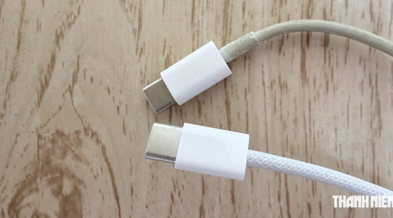 Vì sao dây sạc Apple dễ đổi màu hơn nhiều loại cáp khác?