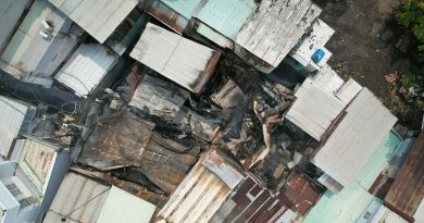 Cháy dãy nhà ở TP HCM