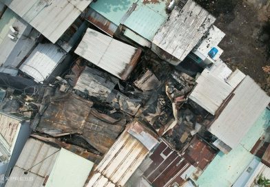 Cháy dãy nhà ở TP HCM