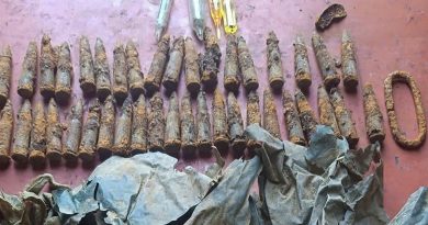 Tìm thấy hài cốt liệt sĩ cùng 45 viên đạn