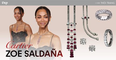 Zoe Saldaña và mối giao cảm cùng Cartier qua các mùa Oscar