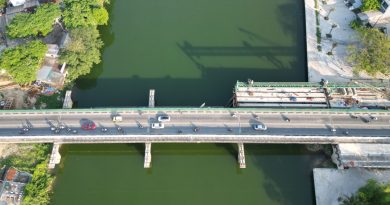 Cầu Vỹ Dạ mở rộng 5 năm chưa xong