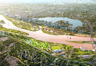 Sau gần 4 tháng khởi công, siêu dự án cảnh quan sông Hồng 855.000 tỷ đồng do Đại Quang Minh – Văn Phú – THACO – T&T