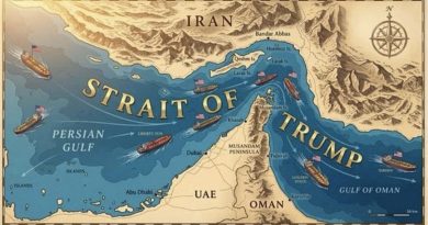 Tổng thống Trump đăng bài, đổi tên eo biển Hormuz thành ‘eo biển Trump’