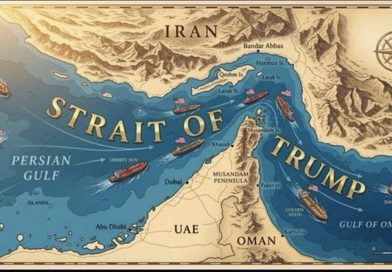 Tổng thống Trump đăng bài, đổi tên eo biển Hormuz thành ‘eo biển Trump’