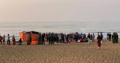 Tìm thấy thi thể nam sinh mất tích trên biển Quy Nhơn