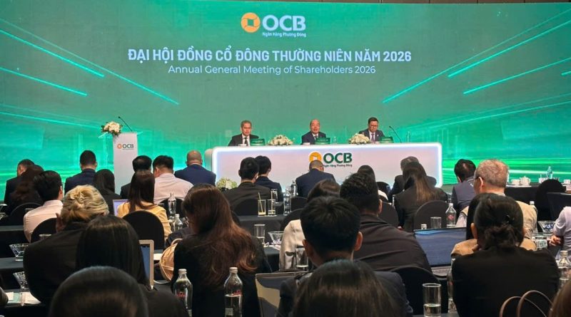 OCB chia cổ tức bằng cổ phiếu, tăng vốn điều lệ lên hơn 30.625 tỉ đồng