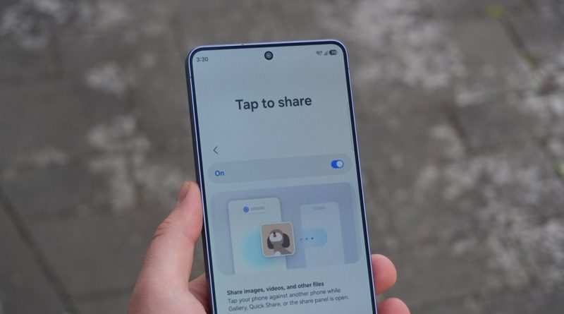 Samsung mang tính năng chia sẻ dữ liệu ‘chạm là xong’ lên One UI 9