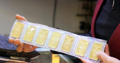 Giá vàng giảm liên tiếp sau ‘cú’ tăng mạnh đầu ngày