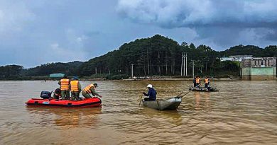 Tìm thấy thi thể bé gái bị lũ cuốn ở Đà Lạt
