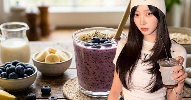 Chỉ là việt quất, sữa đậu nành và 1 thành phần nữa mà dưỡng da căng bóng không ngờ