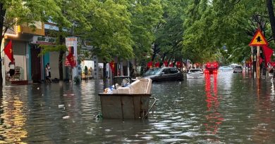 Quảng Ninh mưa lớn gây ngập diện rộng