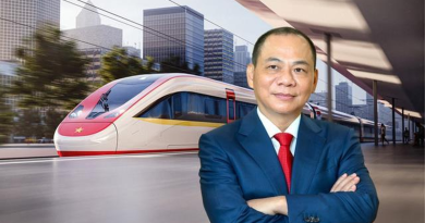 Siêu đường sắt tốc độ cao 5,6 tỷ USD do “tân binh” của tỷ phú Phạm Nhật Vượng đầu tư có chuyển động mới