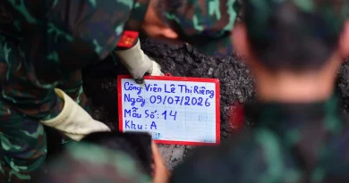 Phát hiện thêm 5 hài cốt liệt sĩ ở công viên Lê Thị Riêng