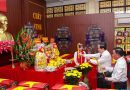 Chủ tịch Quốc hội Trần Thanh Mẫn dâng hương anh hùng liệt sĩ tại công viên Lê Thị Riêng