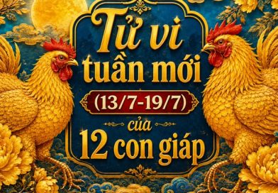 Tử vi tuần mới (13/7-19/7): Top 3 con giáp được Thần Tài ưu ái, công việc hanh thông, tiền bạc rủng rỉnh trông thấy