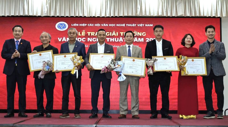 Mời gửi tác phẩm xét Giải thưởng Văn học nghệ thuật năm 2026