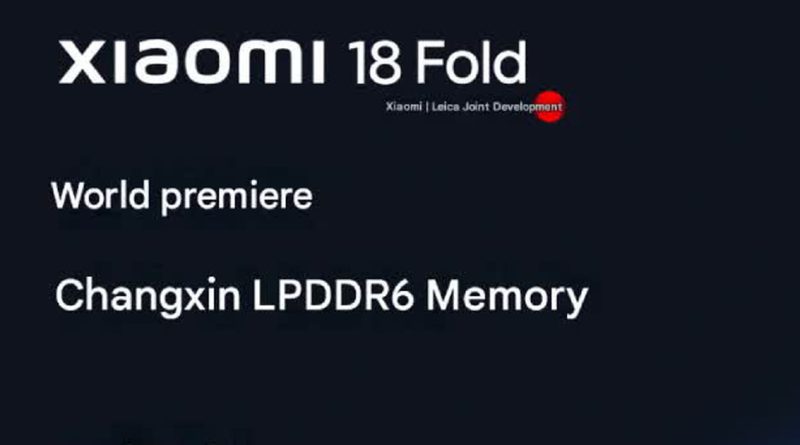 Xiaomi sắp tạo bất ngờ với smartphone dùng RAM LPDDR6 đầu tiên