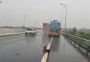 Tài xế bị phạt 13 triệu vì dùng bình chữa cháy làm cảnh báo trên cao tốc