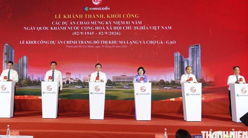 TP.HCM khởi công chỉnh trang khu Mả Lạng, chợ Gà