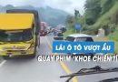Lái xe vượt ẩu còn quay phim đăng mạng xã hội, tài xế bị CSGT xử phạt
