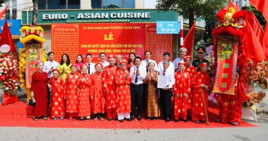Gắn biển tên phố mang tên danh thần Đỗ Cao Mại