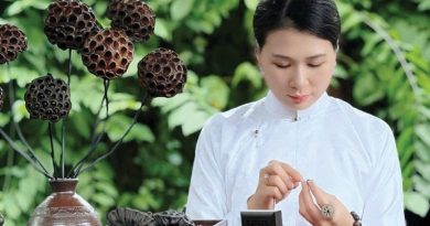 Từ đài sen cuối mùa đến một thương hiệu quà tặng của Huế