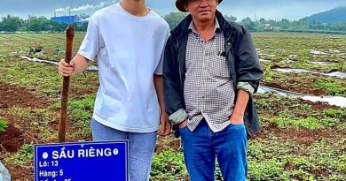 Cây sầu riêng Công Phượng trồng cùng bầu Đức năm 2021 giờ ra sao