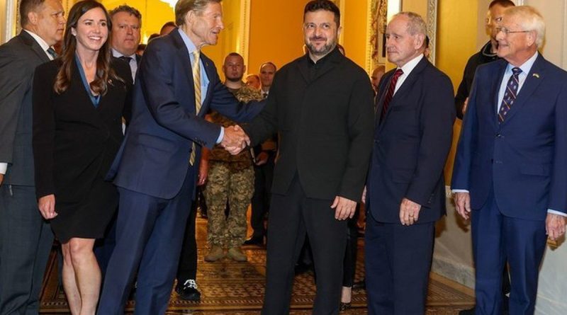 Tổng thống Zelensky vận động các thượng nghị sĩ Mỹ gây áp lực lên ông Trump